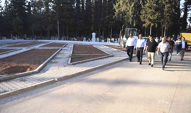 Mersin'in mezarlık ihtiyacı yeni projelerle çözülüyor
