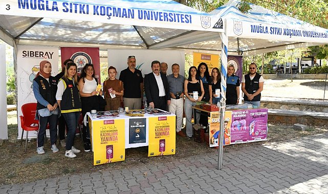 Muğla Emniyeti KADES uygulamasını tanıtmaya devam ediyor