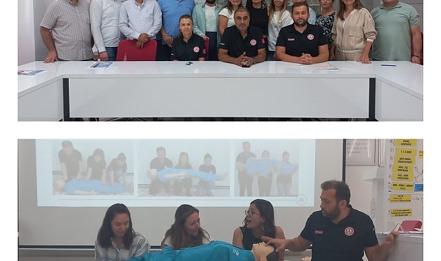 Öğretmenlere ilk yardım eğitimi