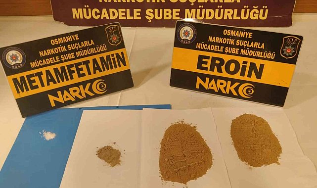 Osmaniye'de uyuşturucu operasyonlarına 4 tutuklama