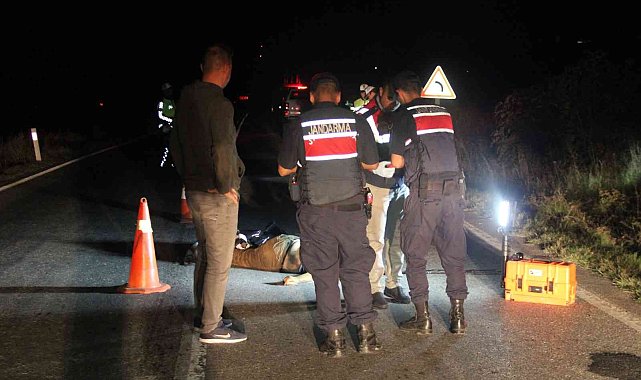 Otomobilin çarptığı yaya hayatını kaybetti, sürücü kaçtı