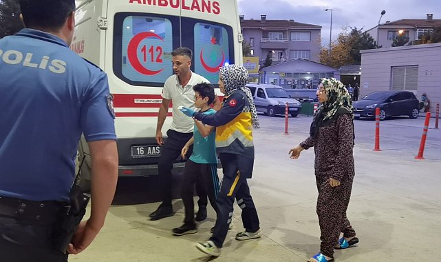 Parkta salıncağın zincirine takılan çocuğun parmağı koptu