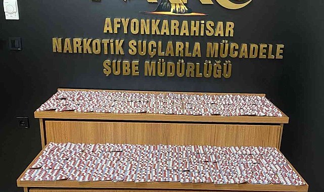 Polis 3 bin 358 adet uyuşturucu hap ele geçirdi