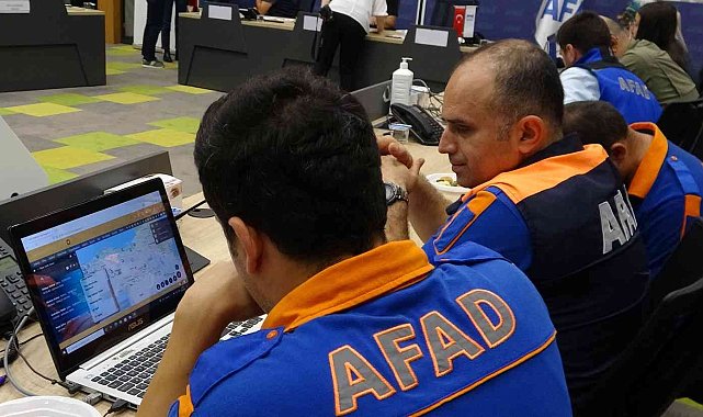 Rize'de afet tatbikatı yapıldı