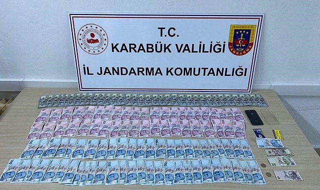 Sahte jandarma gerçek jandarmaya yakalandı