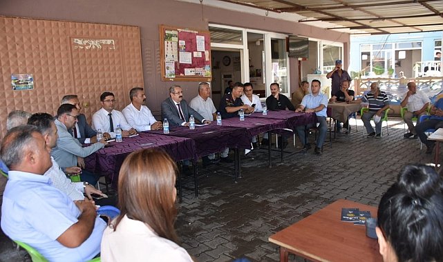 Salihli Kaymakamı Sağlam mahalle ziyaretlerine devam ediyor