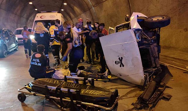 Sarıyer Tünel'de kaza: 1 yaralı