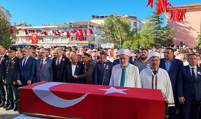 Şehit Uzman Çavuş Ramazan Uçakcı son yolculuğuna uğurlandı