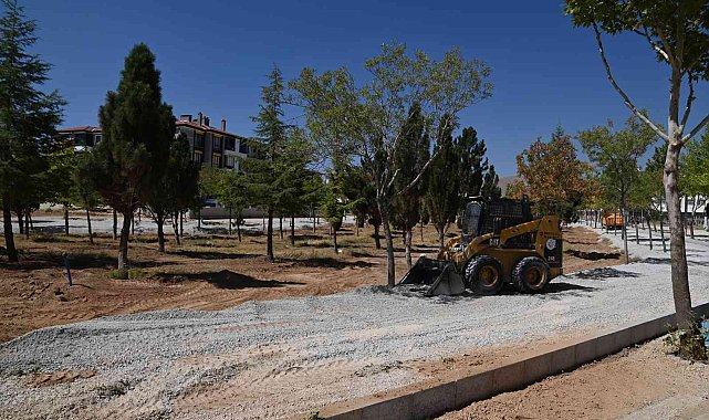 Selçuklu Belediyesinden 200 bin metrekare alanda yeni park çalışması