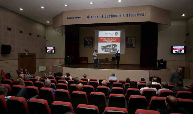 Servis sürücülerine eğitim