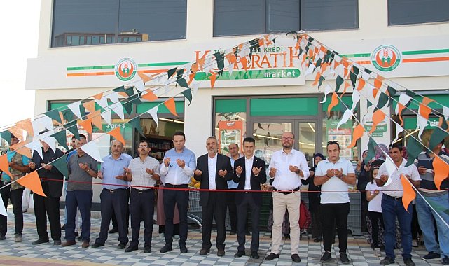 Şuhut'ta Tarım Kredi Kooperatif Marketi açıldı