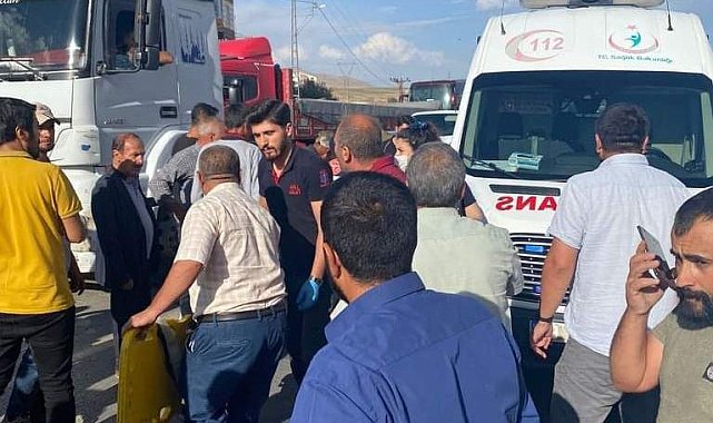 Tatvan'da feci kaza: Önce araç çarptı ardından tırın altında kaldı