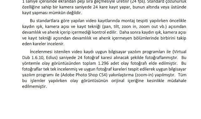 Yıldız'ın görüntüleri kurgu montaj çıktı