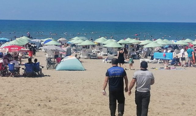 Zabıta ekipleri, sahillerdeki görevini başarıyla tamamladı