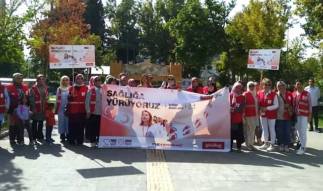 Adıyaman'da Dünya Yürüyüş Günü etkinliği