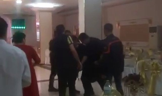 Avcılar'da alkolü fazla kaçırınca düğünü birbirine kattı