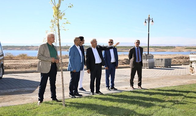 Battalgazi'de Kırkgöz Sahil Parkı Projesinde çalışmalar son sürat