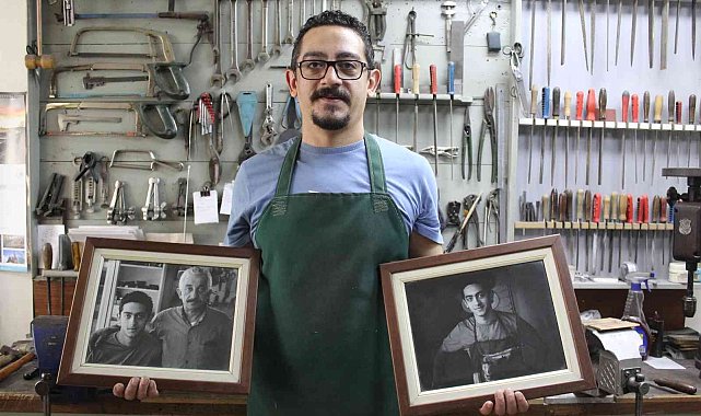 Büyük dedesinin başlattığı 131 yıllık bıçakçılık mesleğini sürdürüyor
