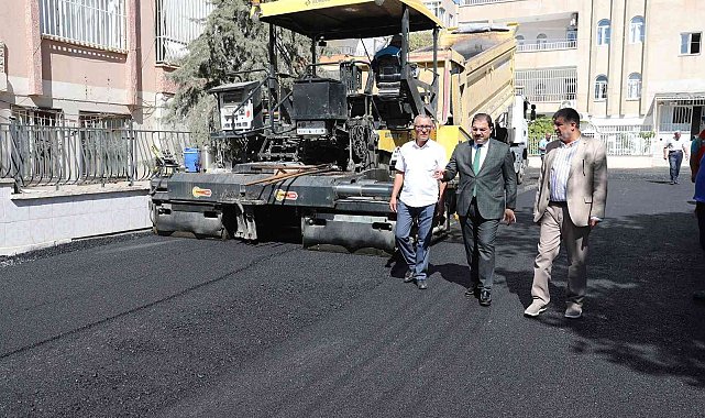 Haliliye yol yapım çalışmaları devam ediyor