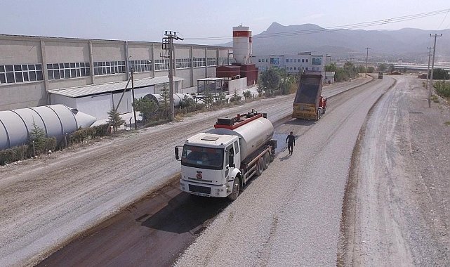 Honaz'ın yolları yenileniyor