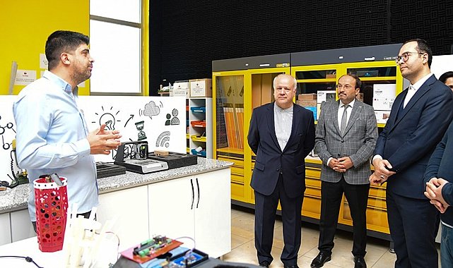 İran İslam Cumhuriyeti Başkonsolosu'ndan Rektör Çakmak'a iade-i ziyaret