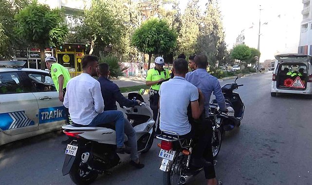 Kilis'te Motosiklet denetimleri sıklaştı