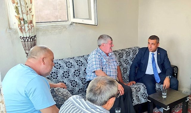 Milletvekili Taşdoğan vatandaşlarla iç içe