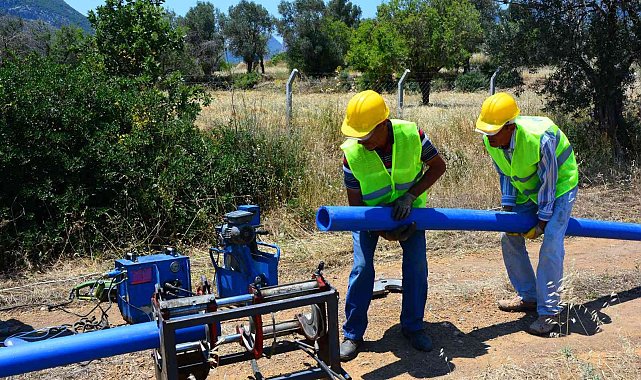 MUSKİ'den Datça'da ki arızalara anında müdahale