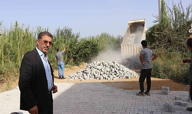 Nazilli Prof. Muammer Aksoy Mahallesi'nde yollar tamamlanıyor