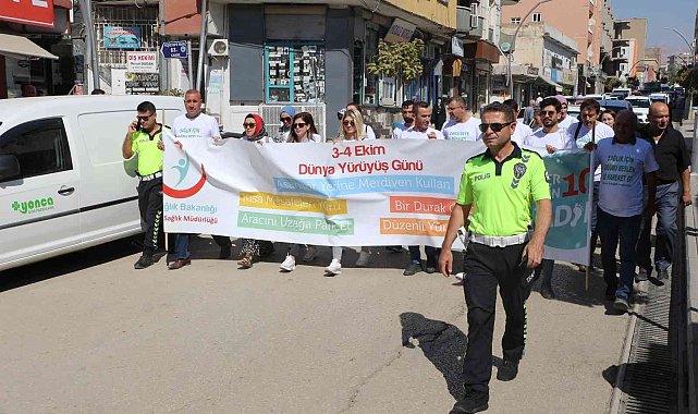 Silopi'de sağlıklı yaşam yürüyüşü