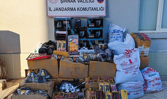 Şırnak'ta kaçakçılık ve asayiş operasyonu