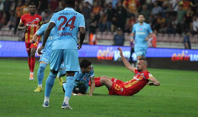 Spor Toto Süper Lig: Kayserispor: 1 - Trabzonspor: 2