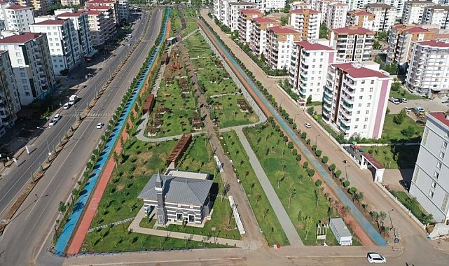 Bağlar Belediyesi ilçeye 43 ayda 11 park kazandırdı