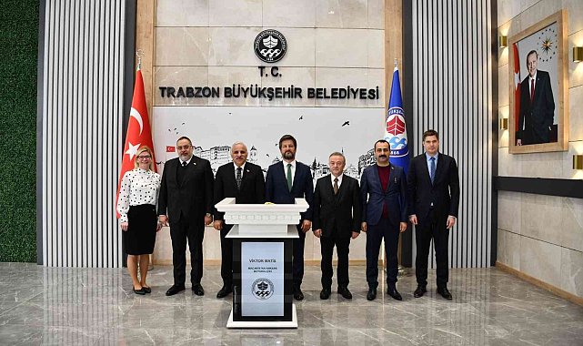 Başkar Zorluoğlu Macar heyetini kabul etti