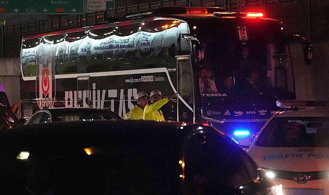 Beşiktaş stada geldi
