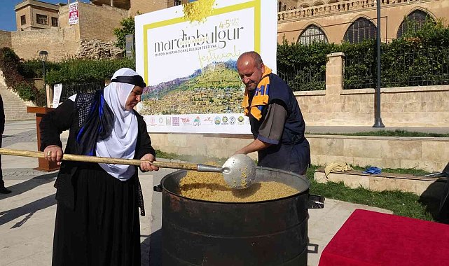 Bulgur festivali coşkuyla kutlandı