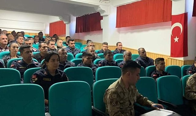 Elazığ Doğa Koruma Şube Müdürlüğünden jandarma ekiplerine bilgilendirme