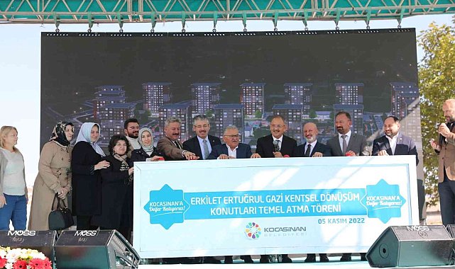 Ertuğrulgazi Mahallesi'nde Kentsel Dönüşümün Temeli Atıldı
