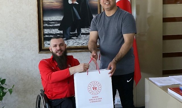 Manisalı Barış Bayraktar para dansta Avrupa Şampiyonu