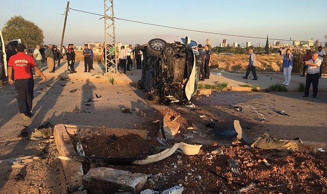 Mersin'de öğrenci servisi ile otomobil çarpıştı: 7 yaralı
