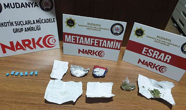 Mudanya'da uyuşturucu operasyonu