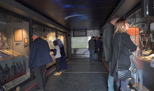 "Çanakkale Savaşları Mobil Müze Tırı" Erciş'te