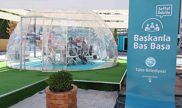 Talas Belediyesinin Şeffaf Oda'sı Türkiye'ye örnek oldu