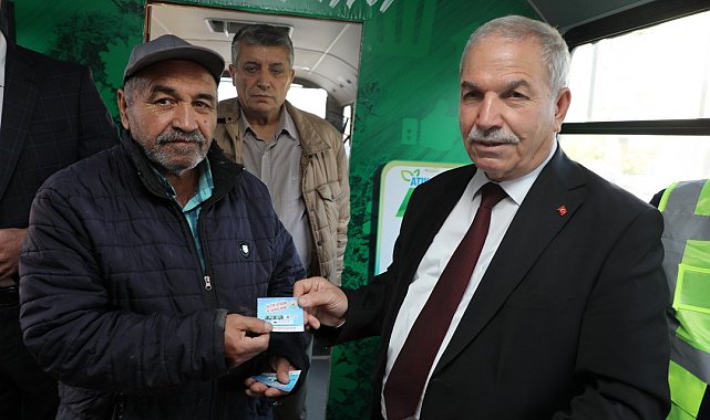 Atık getiren 50 aileye 500 liralık alışveriş çeki