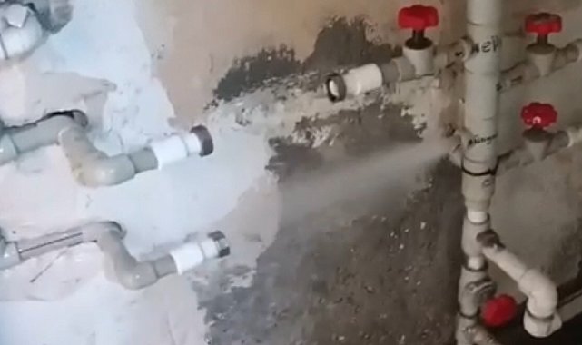 Batman'da hırsızlar pes dedirtti, apartmanın su sayaçları çalındı
