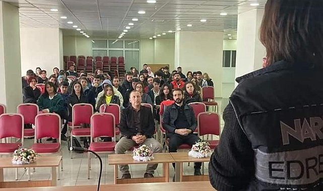 Burhaniye MYO' da Narko Gençlik Eğitimi