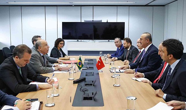 Dışişleri Bakanı Çavuşoğlu Brezilya'da
