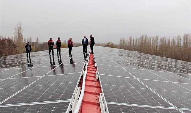 Iğdır'da 'Güneş Enerji Santrali Projesi' tamamlandı