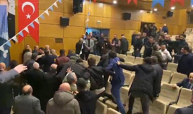 İYİ Parti'nin Rize Merkez İlçe Kongresinde kavga çıktı