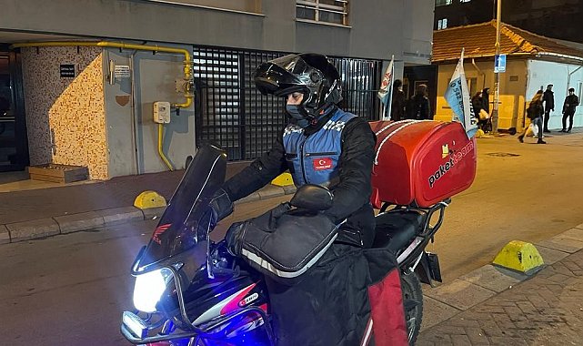 Kuryeler işlerinin başında